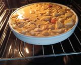 Bolognai polentás-almás sütemény (Bustrengo) recept fázis 6 fotója