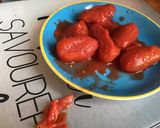 Une image de l'étape 4 de Bœuf aux poivrons bicolores,tomates,herbes et épices.