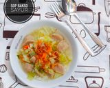 Foto langkah ke 5 dari resep Sop Bakso Sayur.