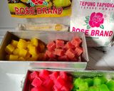 Foto langkah ke 6 dari resep Cenil Singkong Warna-Warni.
