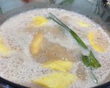 Gambar langkah 4 resipi 👩🍳Pengat Pisang Tanduk Buah Delima.
