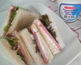 A picture of step 8 of ✿Ham and Cheese Sandwich✿.