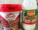 Foto del paso 1 de la receta: LECHE CONDENSADA Con Avellanas y 🍫 Cacao...!