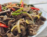 Foto langkah ke 5 dari resep Sapi Lada Hitam.