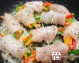 รูปขั้นตอนการทำที่ 3 ของ อกไก่ย่างพริกหวาน กับวาซาบิมายองเนส