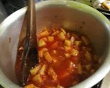 A picture of step 2 of Chayote with Njahi.