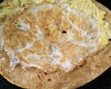 A picture of step 2 of Egg roll (for kids).