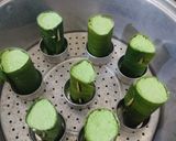 Foto langkah ke 5 dari resep Kue Putu Bambu.
