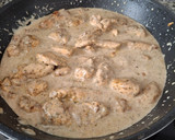 Foto del paso 6 de la receta: Pasta cremosa con Solomillo de Pavo🍖🍄‍🟫🍝