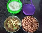 A picture of step 1 of Kaju Katli.