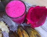 Foto langkah ke 1 dari resep Jus Pisang Buah Naga.