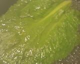 A picture of step 2 of Mustard Greens Preservation.