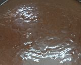 A picture of step 2 of Kitkat Cake.