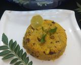 A picture of step 4 of Masala upma.