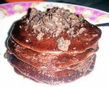 Foto langkah ke 7 dari resep Pancake Pondan CokLat Oreo.