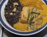 Foto del paso 9 de la receta: *SALMÓN AL CITRUS CON HONGOS Y SALSA CREMOSA CON CHILE CHIPOTLE*