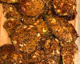A picture of step 5 of Zucchini Eggplant No Ham Parmesan.