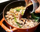 [香菇滷肉燉香菇貢丸 鑄鐵鍋料理]的食譜步驟14照片