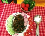 A picture of step 12 of Chatpata Masala Bhindi.