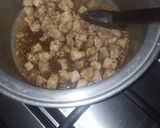 A picture of step 5 of Chicken tikka pasta 🍝.