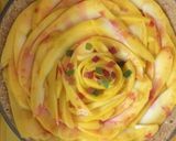 A picture of step 4 of Mango pudding.
