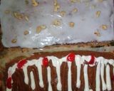 Foto del paso 6 de la receta: Budín de banana con nuez glaseado de limón/ de leche y crema