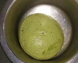 A picture of step 2 of Healthy Sub Sandwich (Multigrain spinach loaf and Rajma Tikki).