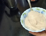 கொய்யா ஐஸ்கிரீம் (பாளக்கீரை வண்ணத்தில்) ரெசிபி ஸ்டேப் 2 புகைப்படம்