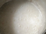 Bubur sarapan keluarga