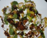 A picture of step 7 of Aloo masala chaat.