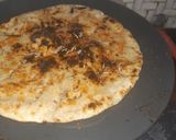 A picture of step 3 of Green Pea Corn Flatbread.