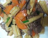 Foto langkah ke 4 dari resep Putren Tumis Daging Sapi.