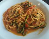 Foto do passo 7 de "Zoodles" com Molho de Tomate e Pimento