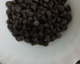 A picture of step 3 of Peanut butter chocolate bar.