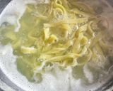 Gombás, fokhagymás🧄brokkolis 🥦tészta tejszínnel recept fázis 3 fotója