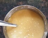 A picture of step 2 of Visrati VangiTuria Pana Sabji with paratha.