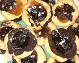 Foto del paso 5 de la receta: Pepas marmoladas, con dulce de batata con chocolate🍫