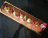 Une image de l'étape 14 de Bûche trois chocolats #dessertsdefete.