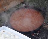 Foto del paso 6 de la receta: Ravioles de ricota con bolognesa (al disco)