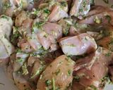 A picture of step 1 of Chicken curry.