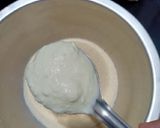 A picture of step 1 of Corn Palak Rava Dhokla.