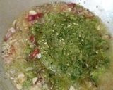 Foto langkah ke 3 dari resep Cumi Asin, Sambal Tomat Hijau.