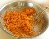 A picture of step 4 of Carrot Cake.