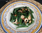 Foto del paso 8 de la receta: Judías verdes salteadas con gambas