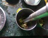 A picture of step 2 of Virgin mojito mocktails.
