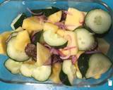 Pineapple And Onion In Sour Plum Salad recipe step 1 photo