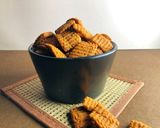 A picture of step 8 of Baked Multigrain Chips.