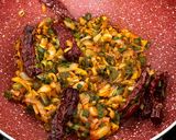 A picture of step 11 of Restaurant Style Lasooni Methi with Spring Onions & Nutty Paste.