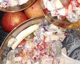 A picture of step 5 of Healthy fruit chaat😋.