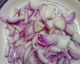 A picture of step 7 of Red potato beef biryani.